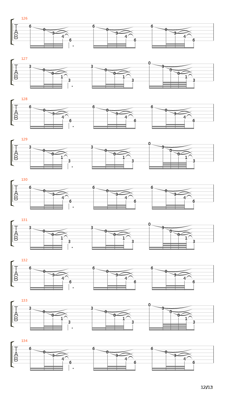 Dead Cities Of Syria吉他谱