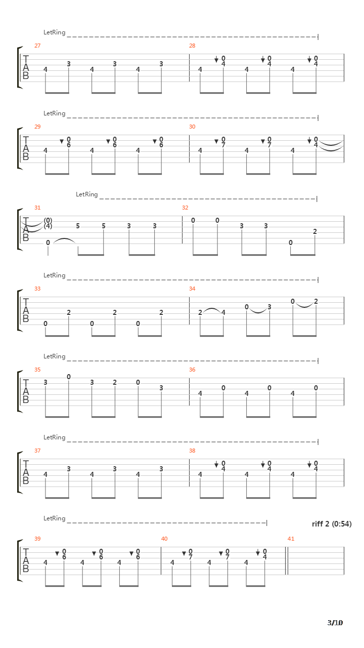 Road吉他谱