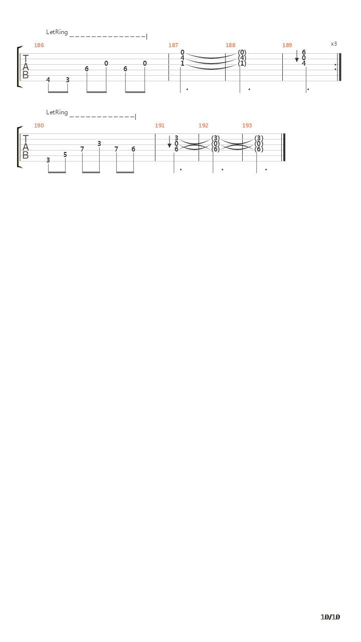 Road吉他谱