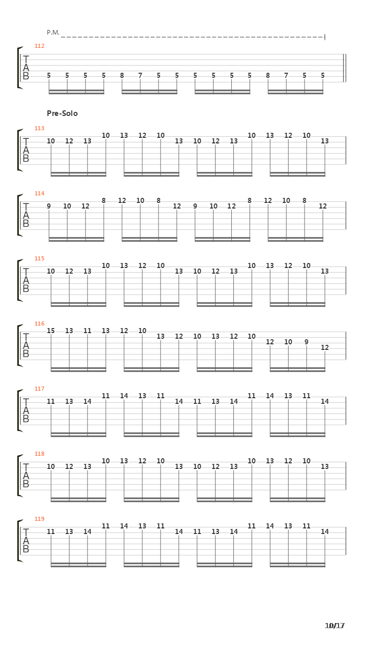 La Vita Fugge吉他谱