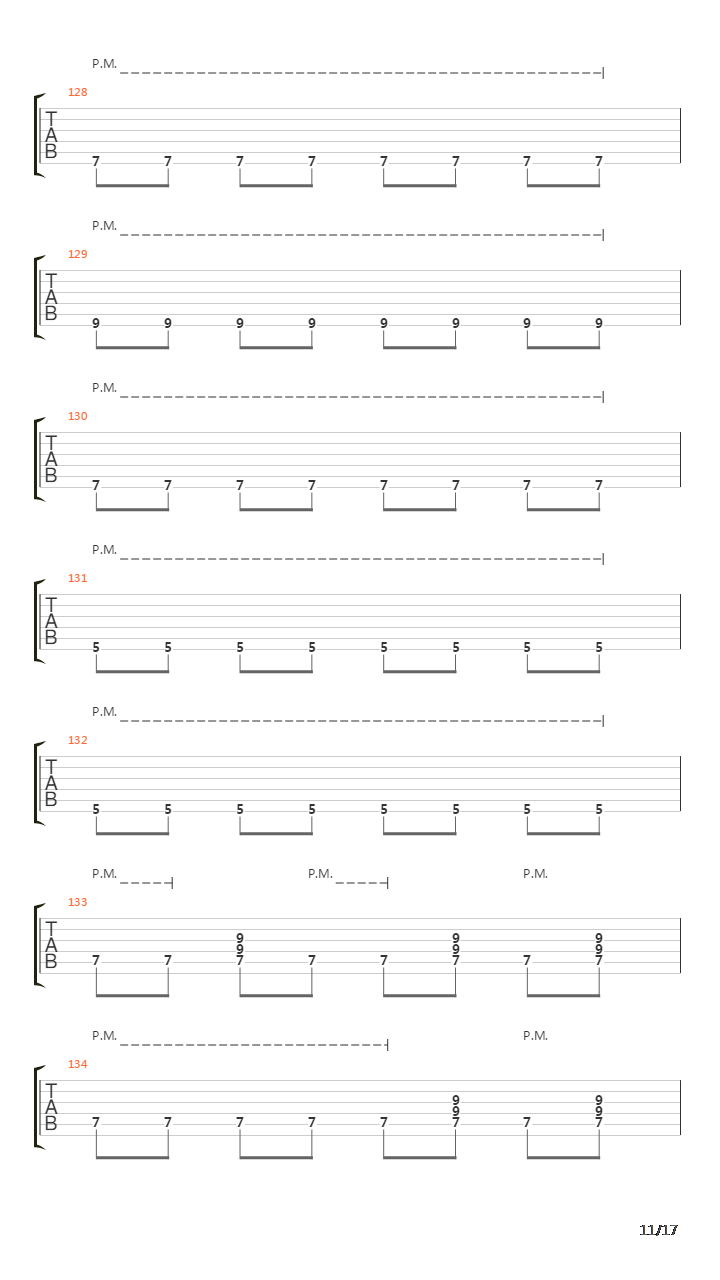 Fallen吉他谱