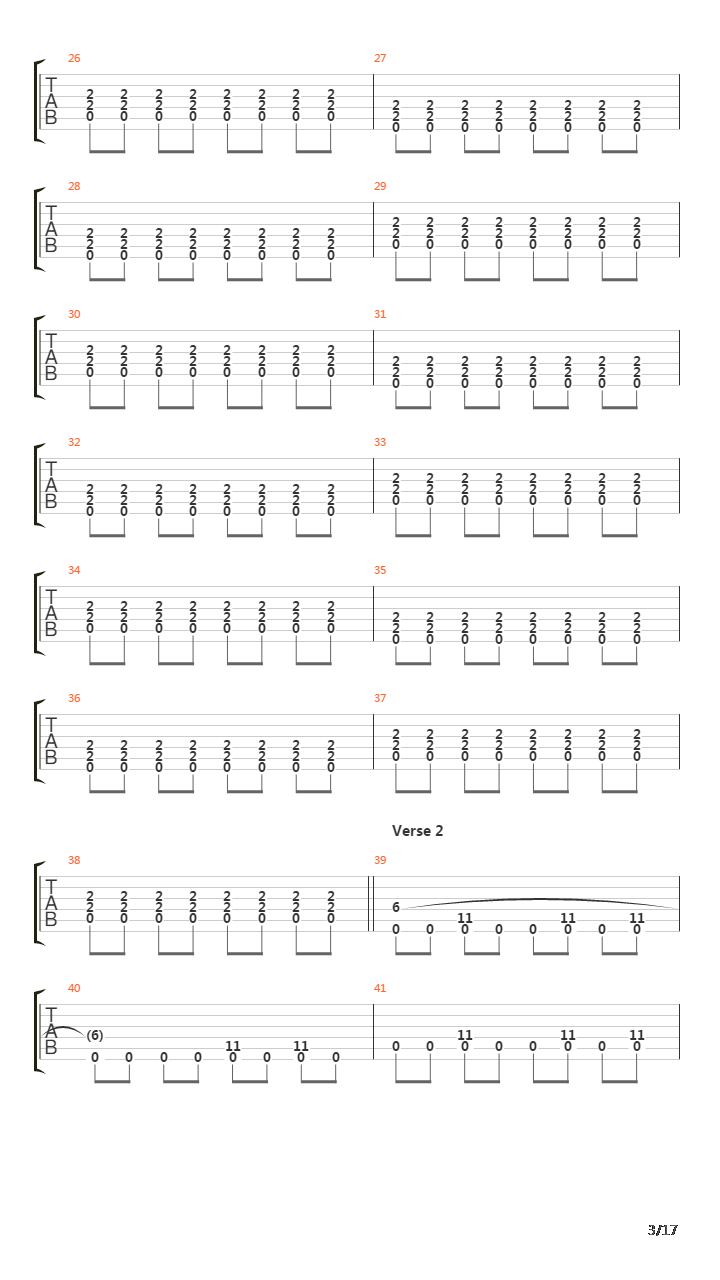 Fallen吉他谱