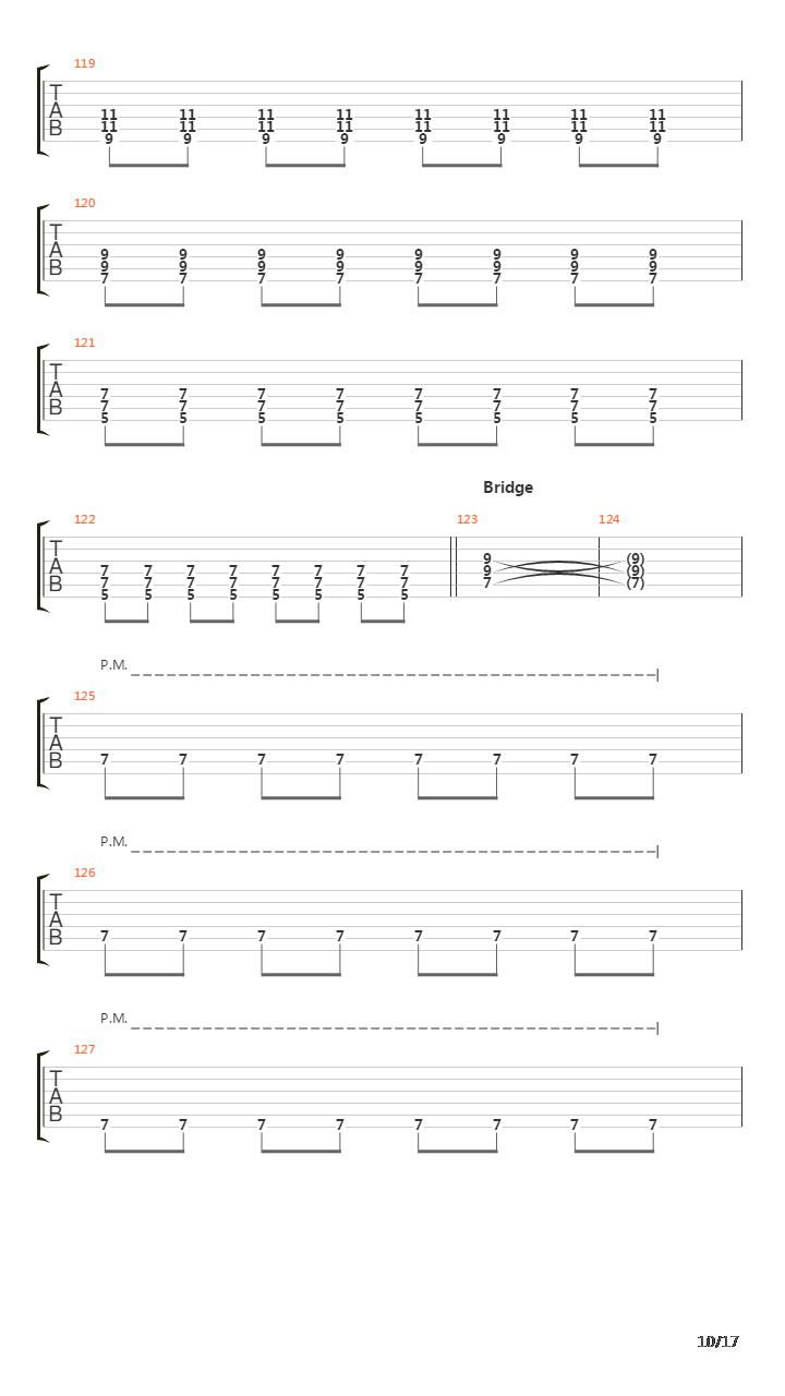 Fallen吉他谱