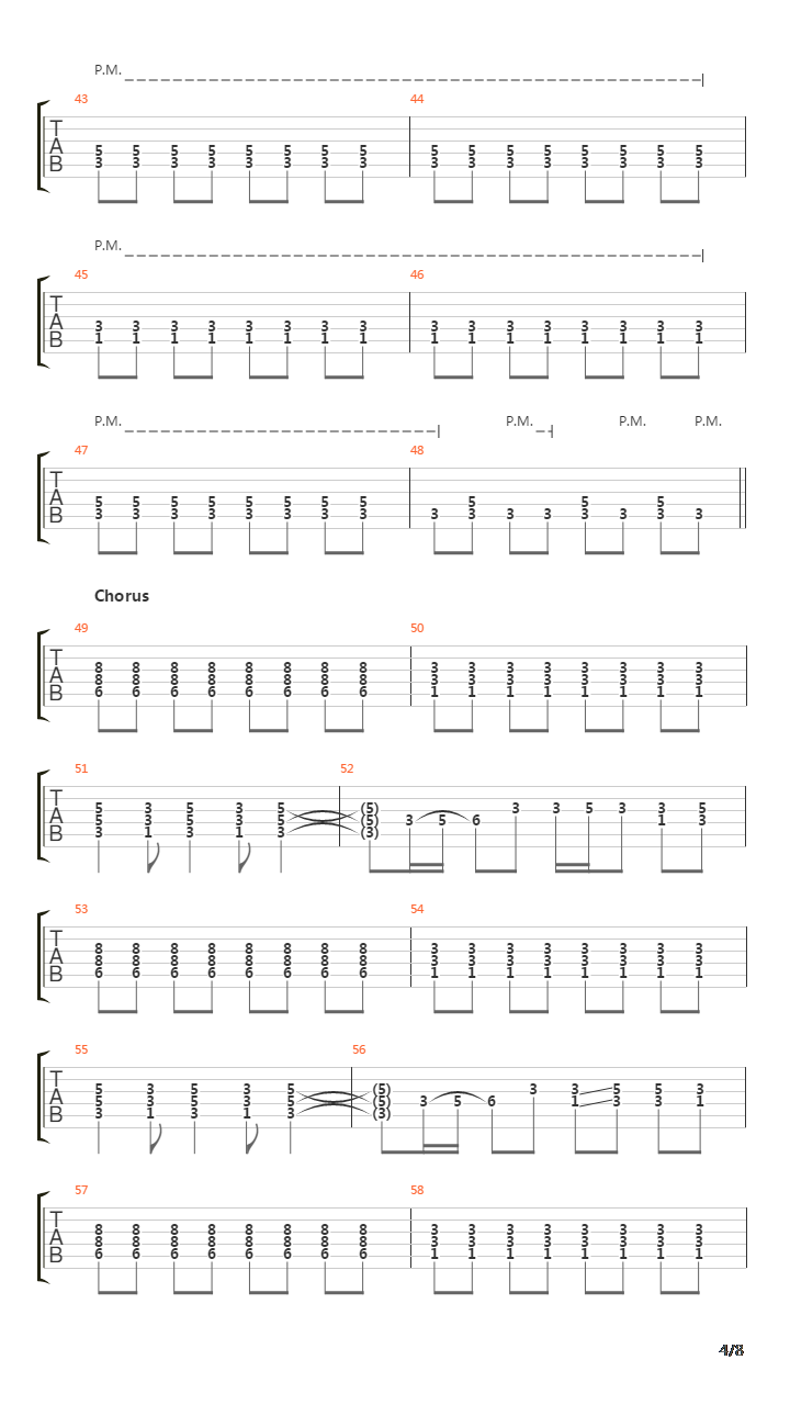 Guitar Gangsters And Cadilac Blood吉他谱