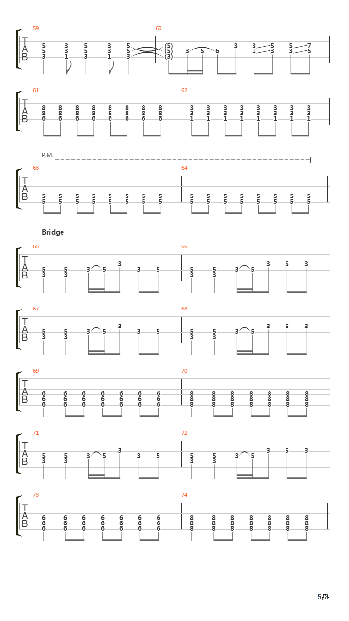Guitar Gangsters And Cadilac Blood吉他谱
