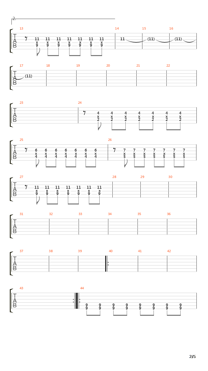 Etre Un Comme吉他谱