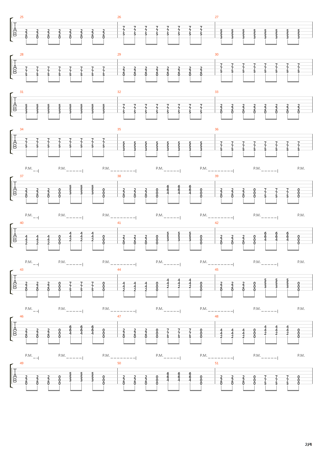 1982吉他谱