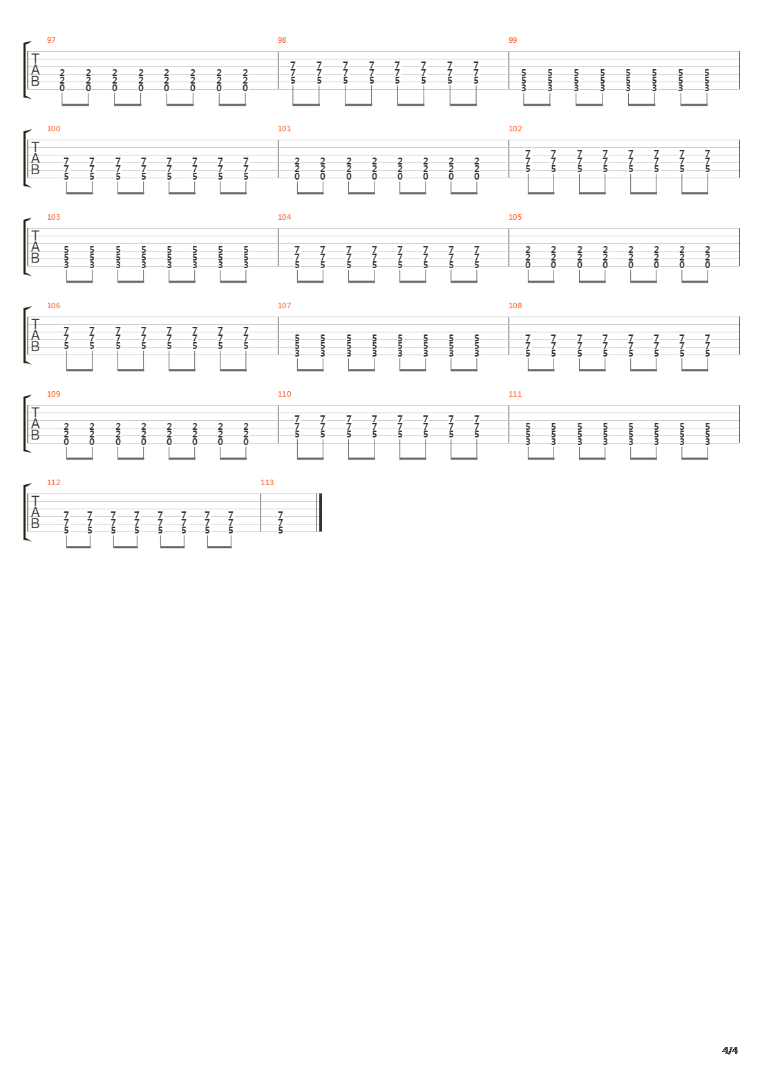 1982吉他谱