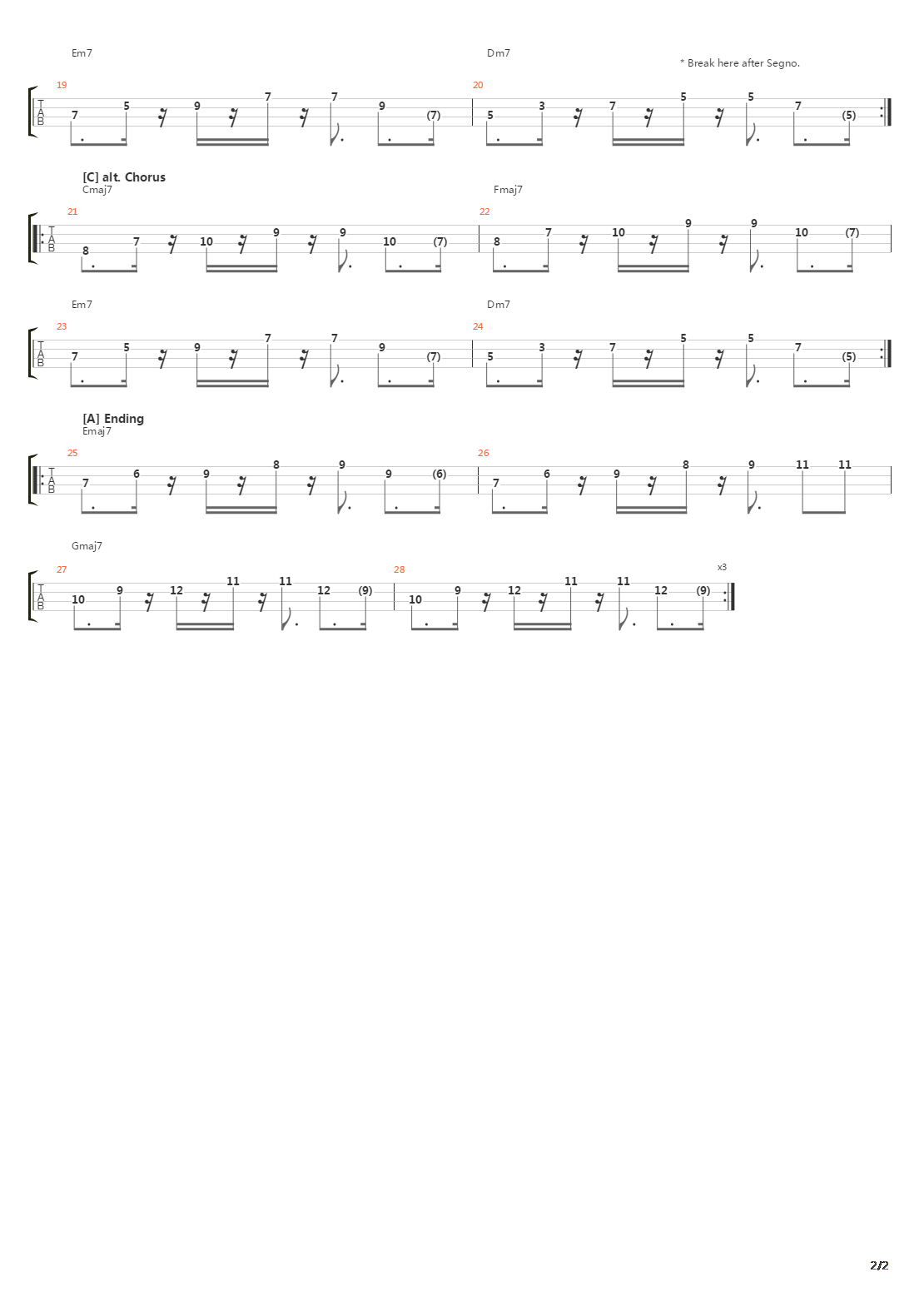 Lft吉他谱