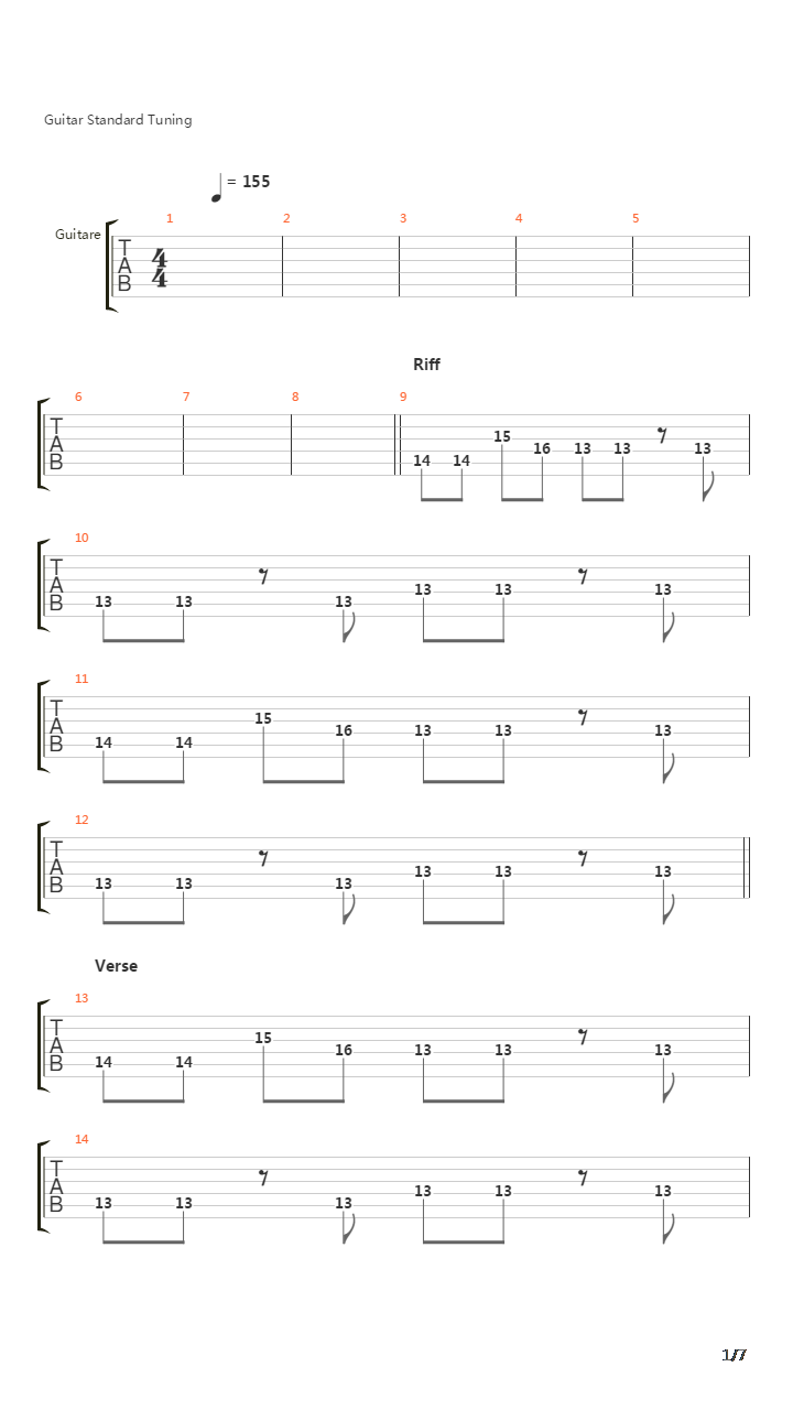Paris吉他谱