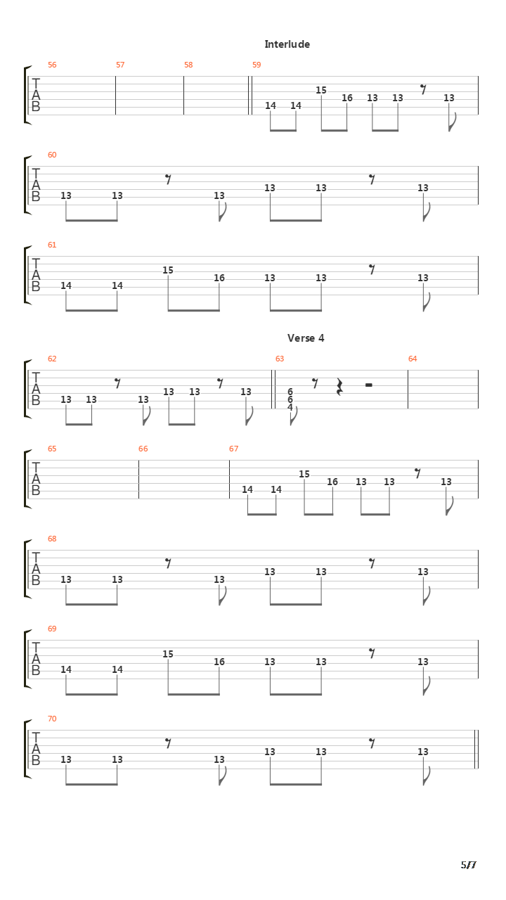 Paris吉他谱