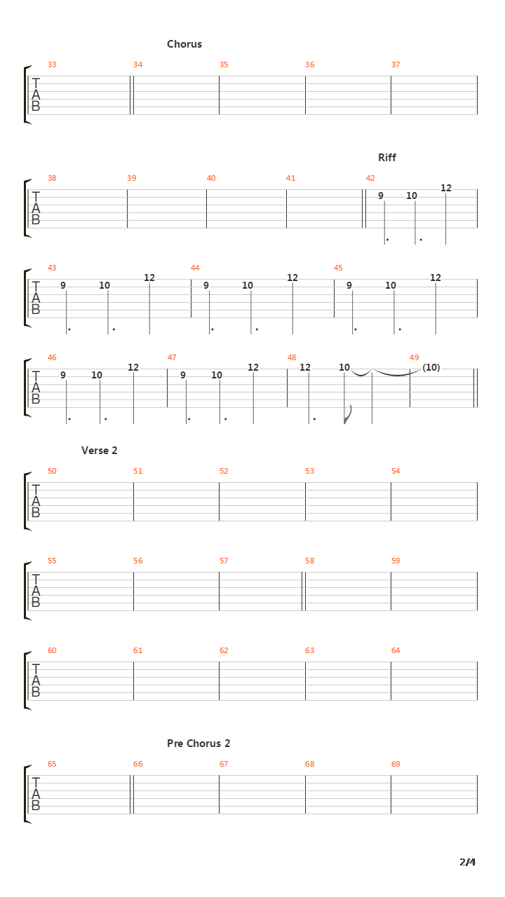 Ella Se Muere吉他谱