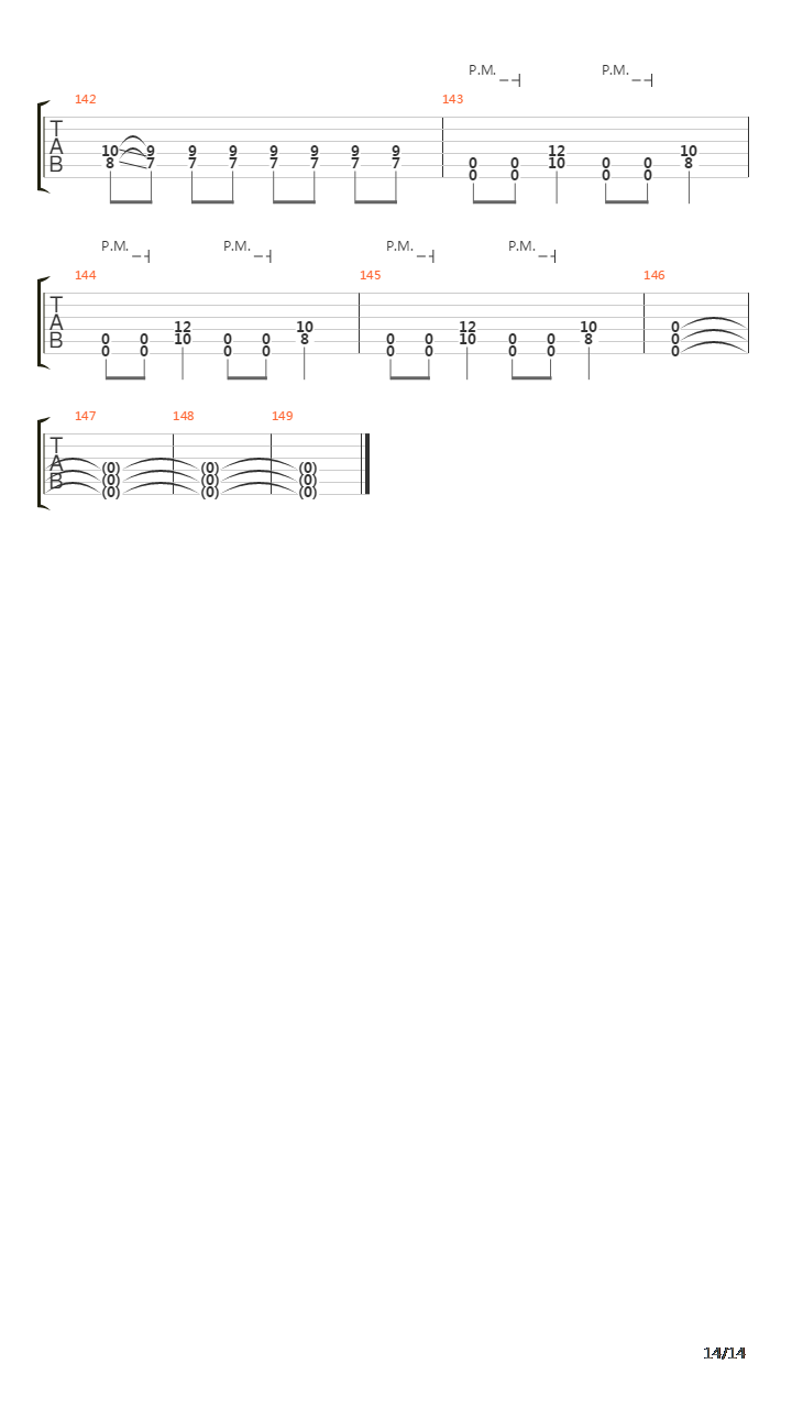 A Trigger Full Of Promises吉他谱