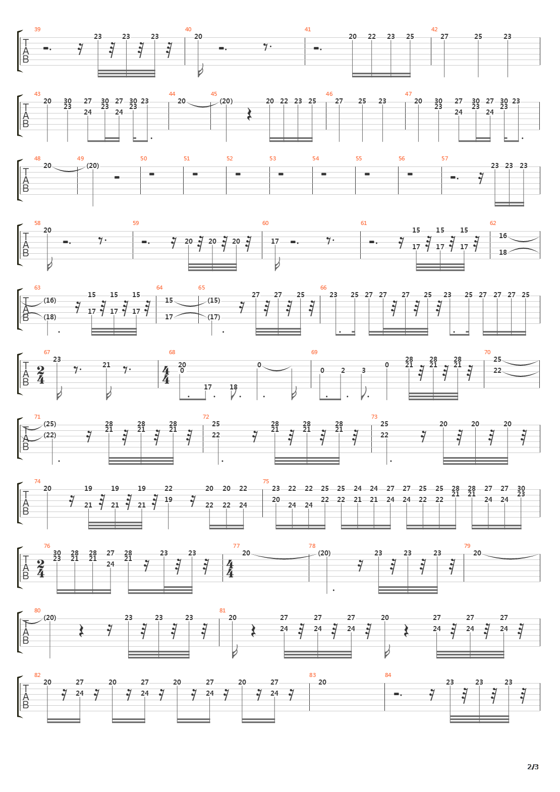 A Fifth Of Beethoven吉他谱