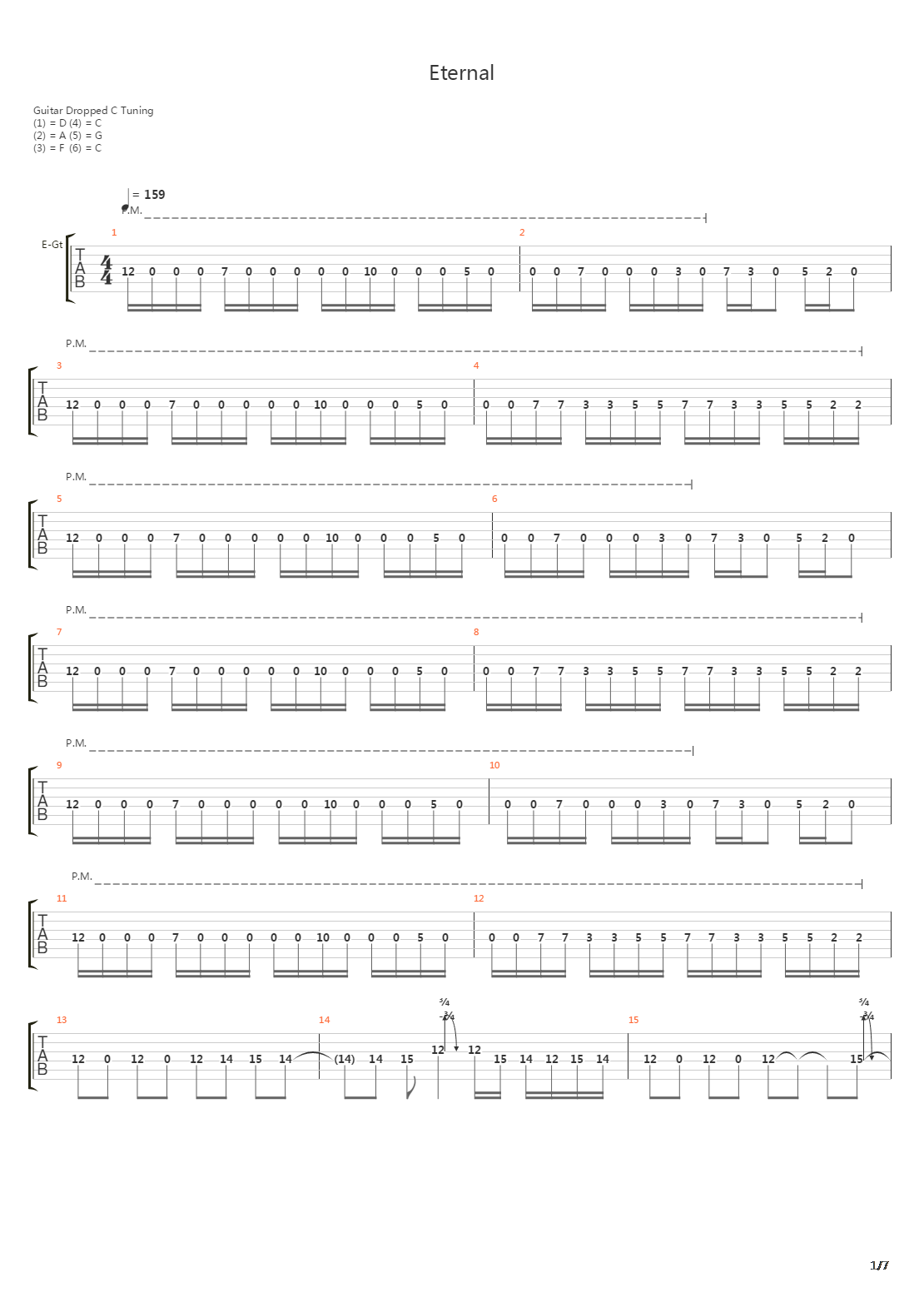 Eternal吉他谱