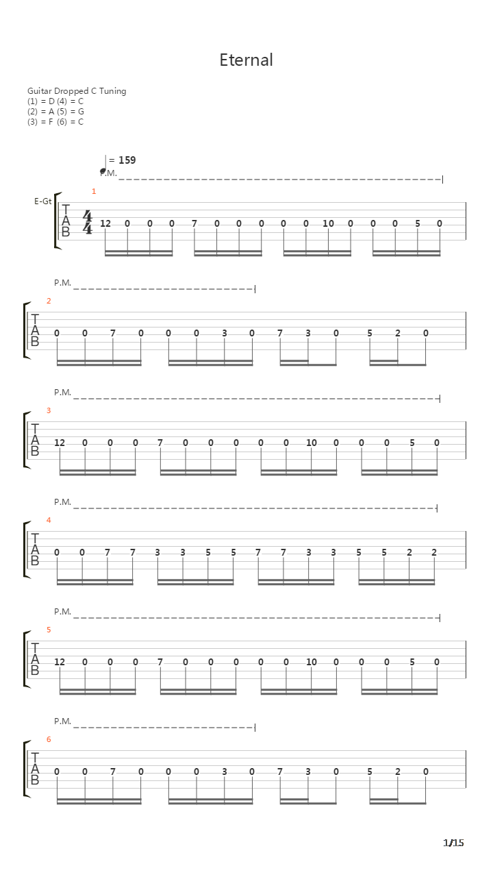 Eternal吉他谱