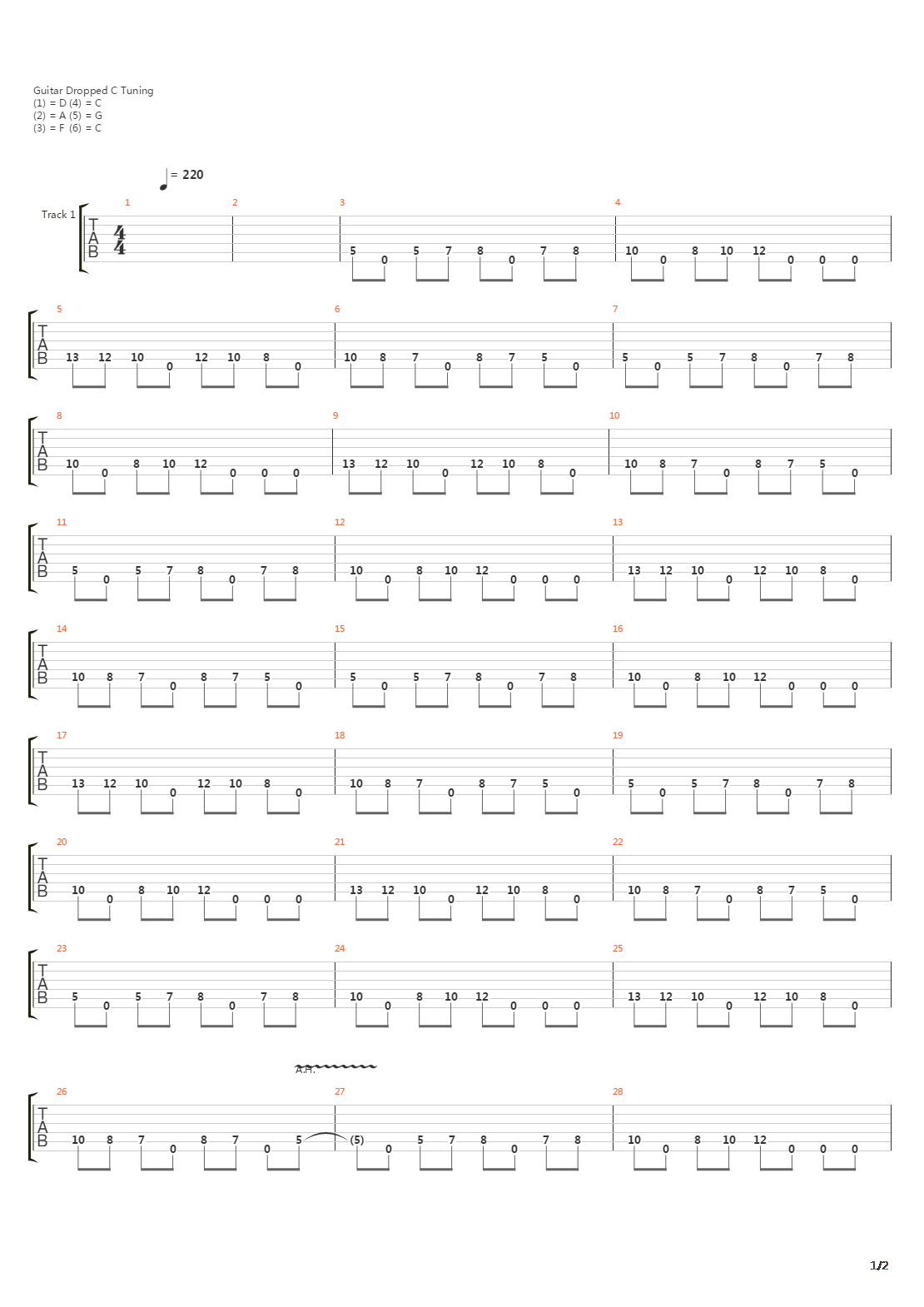 Guide For The Helpless吉他谱