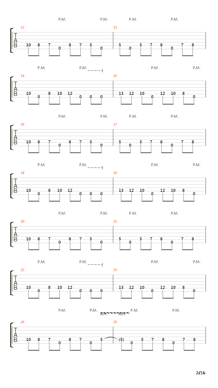 Guide For The Helpless吉他谱