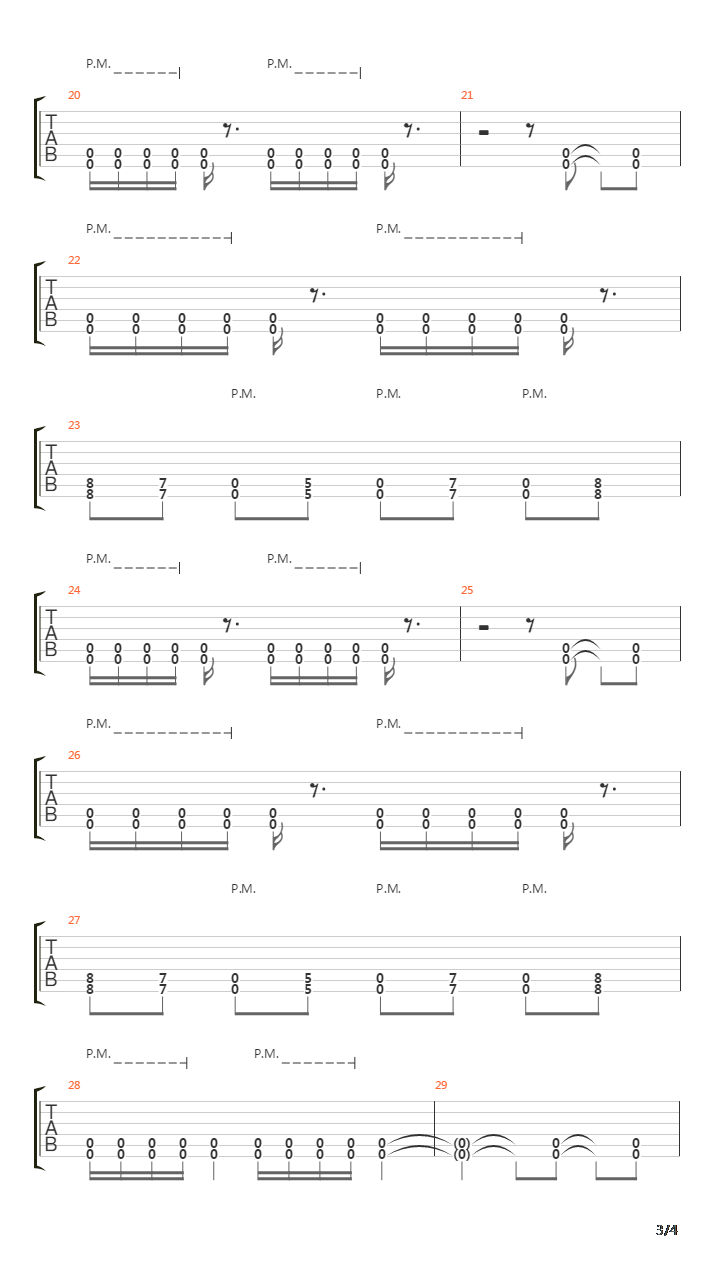 Intro吉他谱