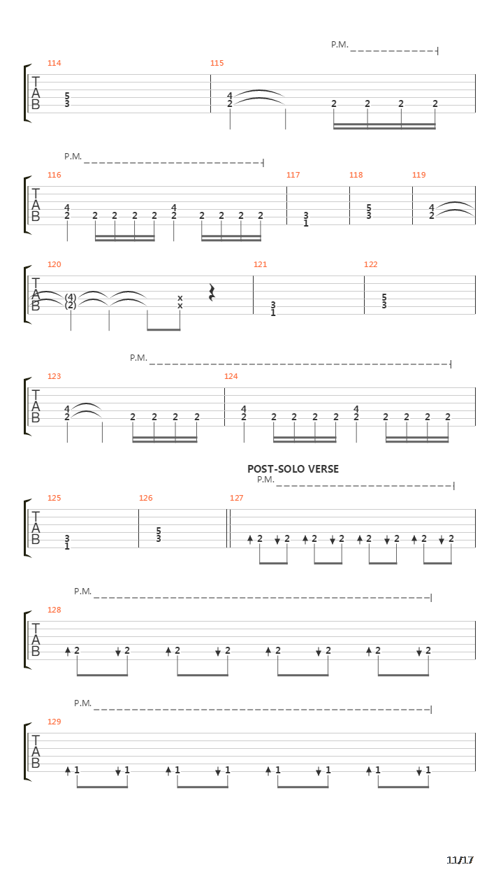 At The Crack Of Doom吉他谱
