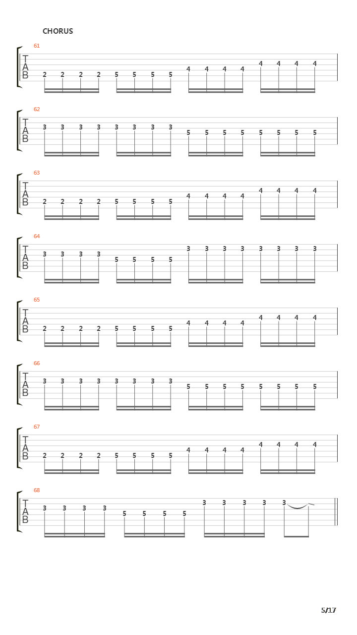 At The Crack Of Doom吉他谱