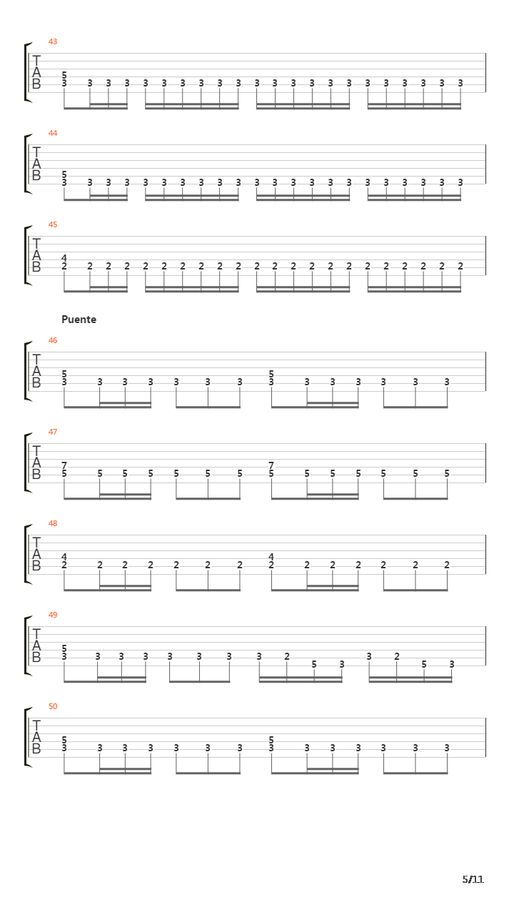 Tu Mismo吉他谱