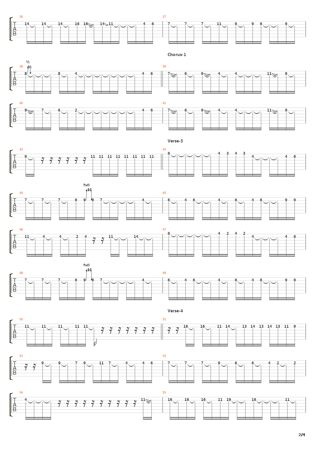 Na吉他谱