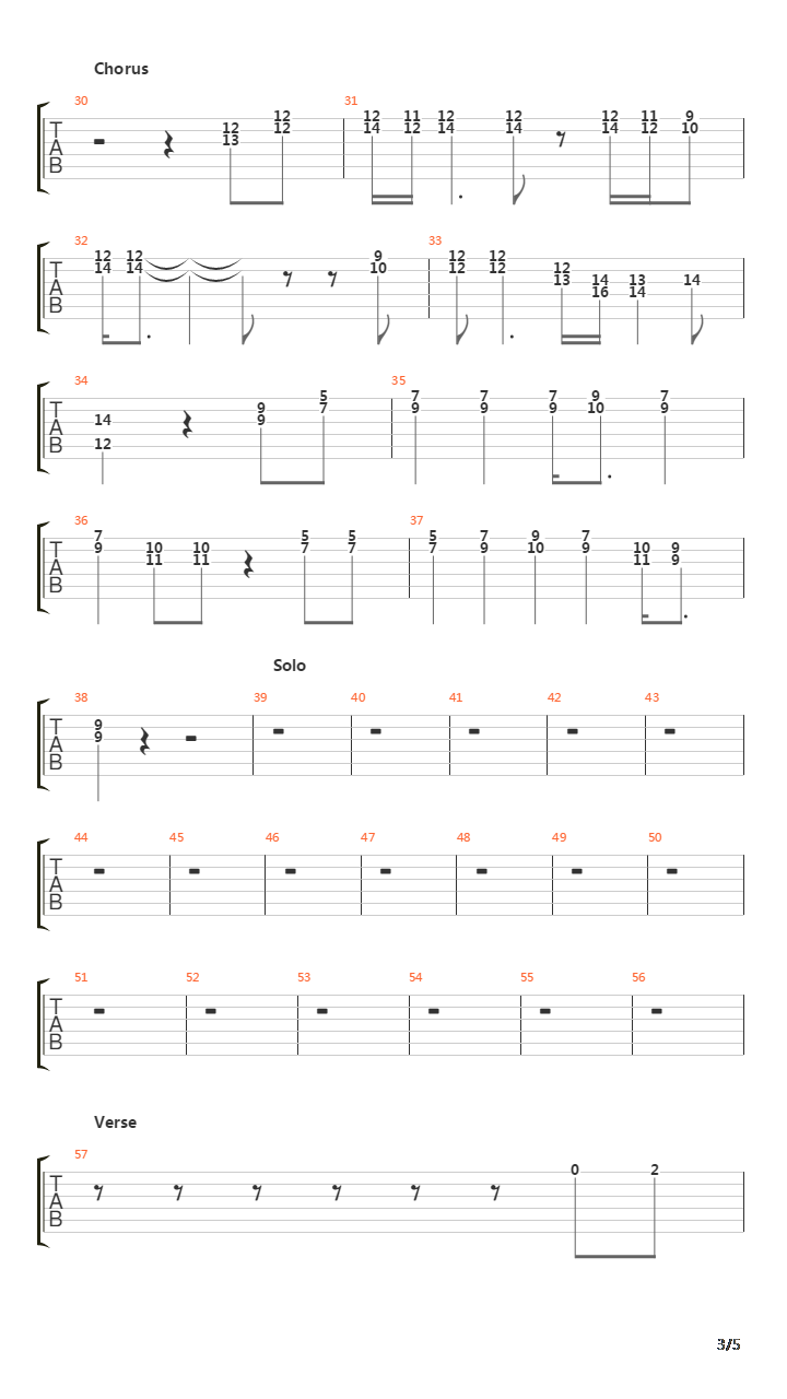 Carmelita吉他谱