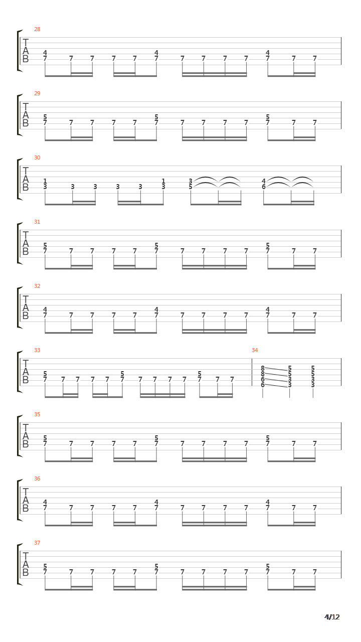 Dies Irae吉他谱