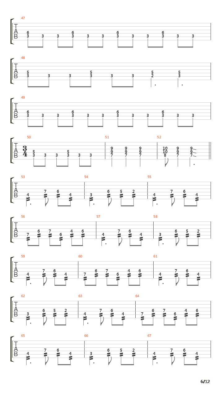 Dies Irae吉他谱