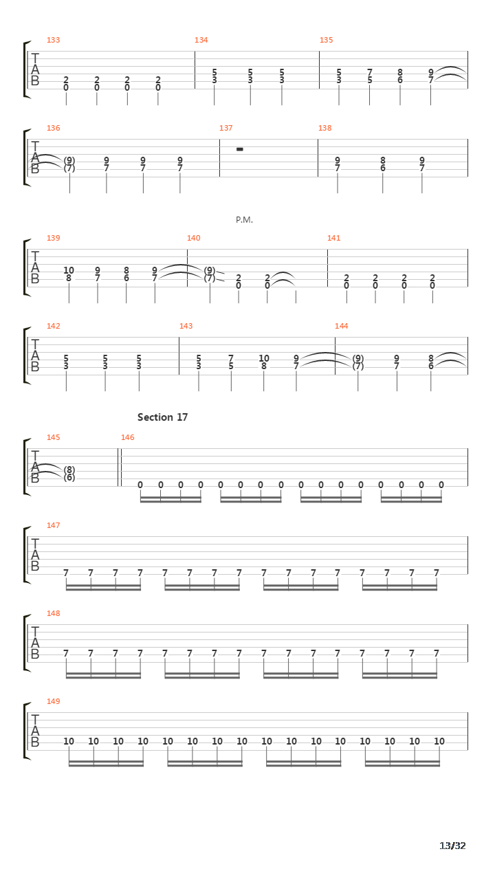 Legions Of The Black Light吉他谱