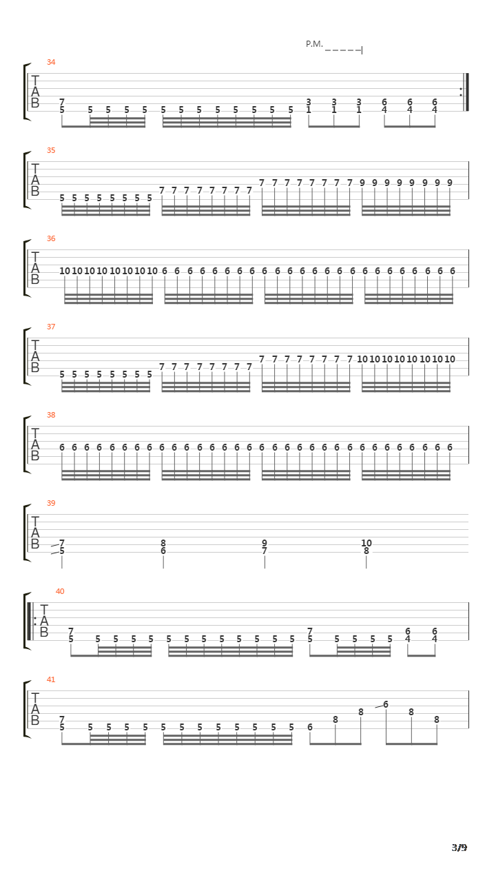 Underneath The Cenotaph吉他谱