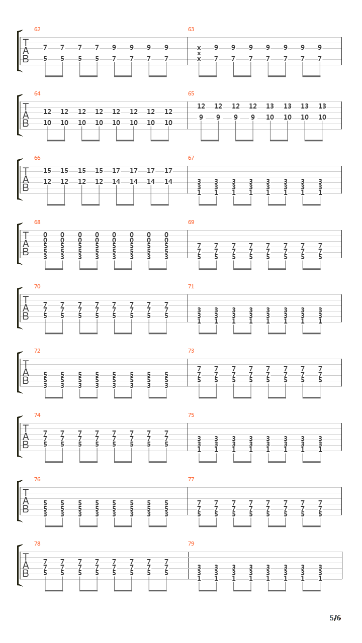 Selective Memory吉他谱