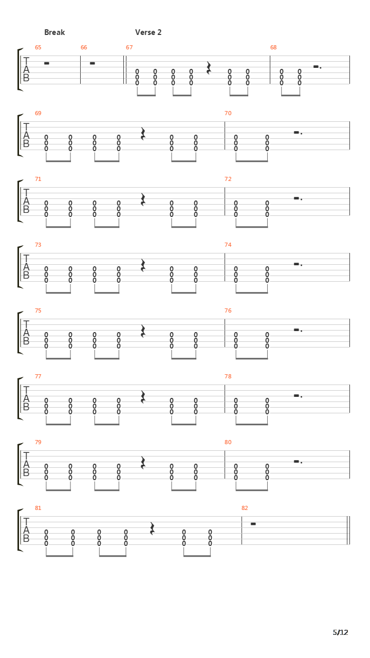 St John吉他谱