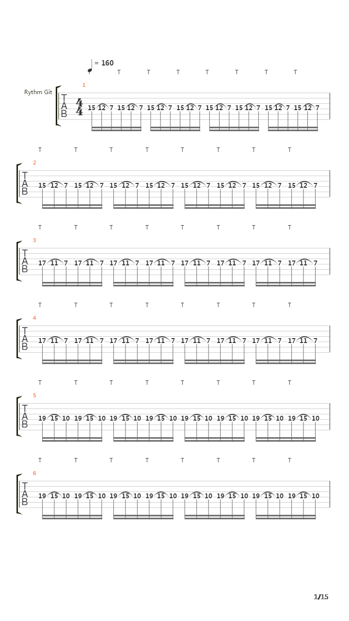 Gluehwuermchen吉他谱