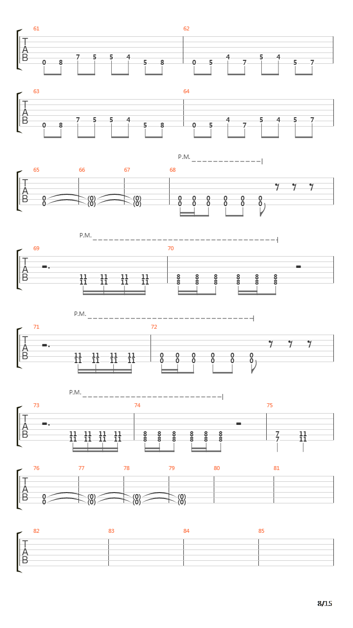 Gluehwuermchen吉他谱