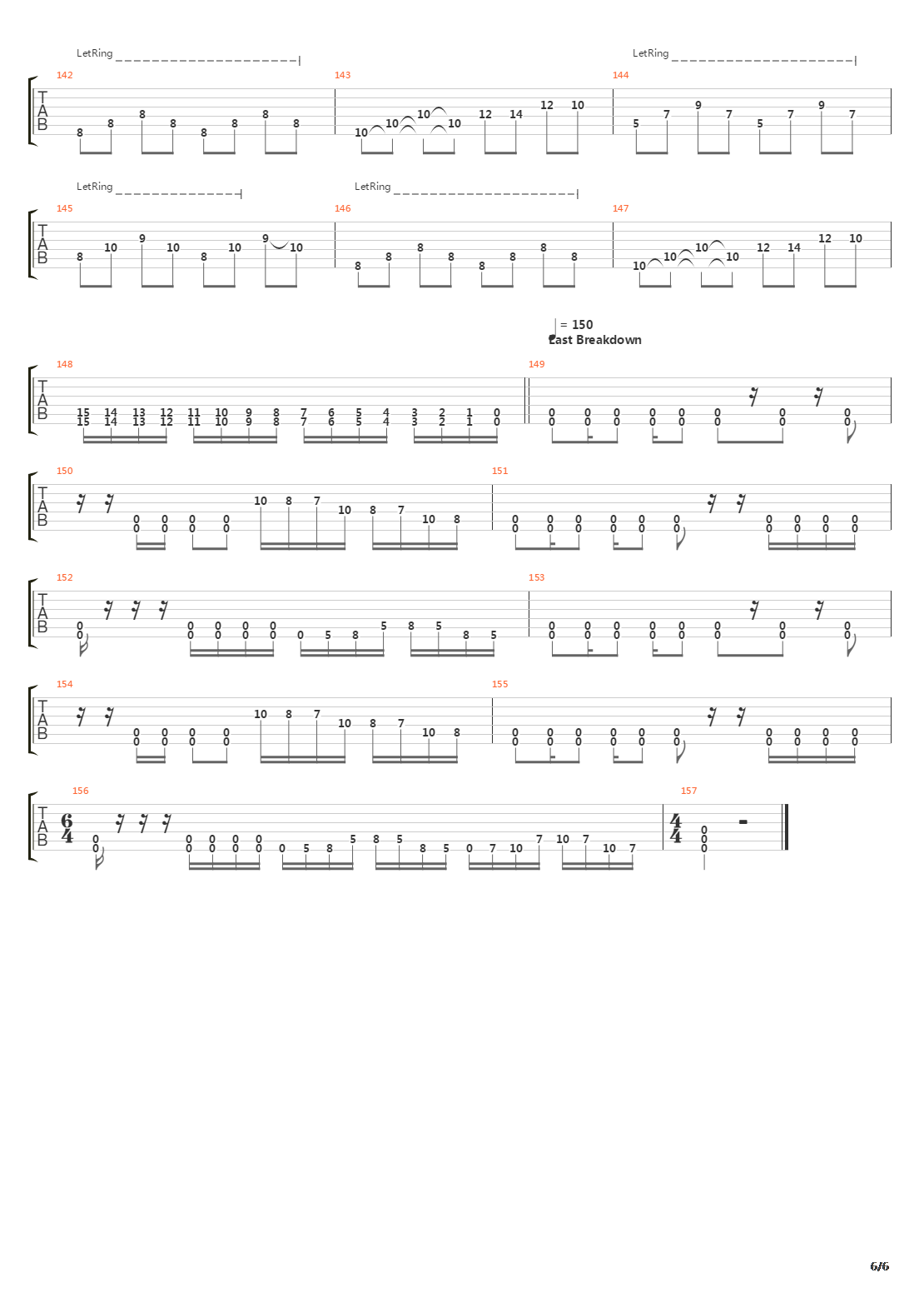 Behind The Veil吉他谱
