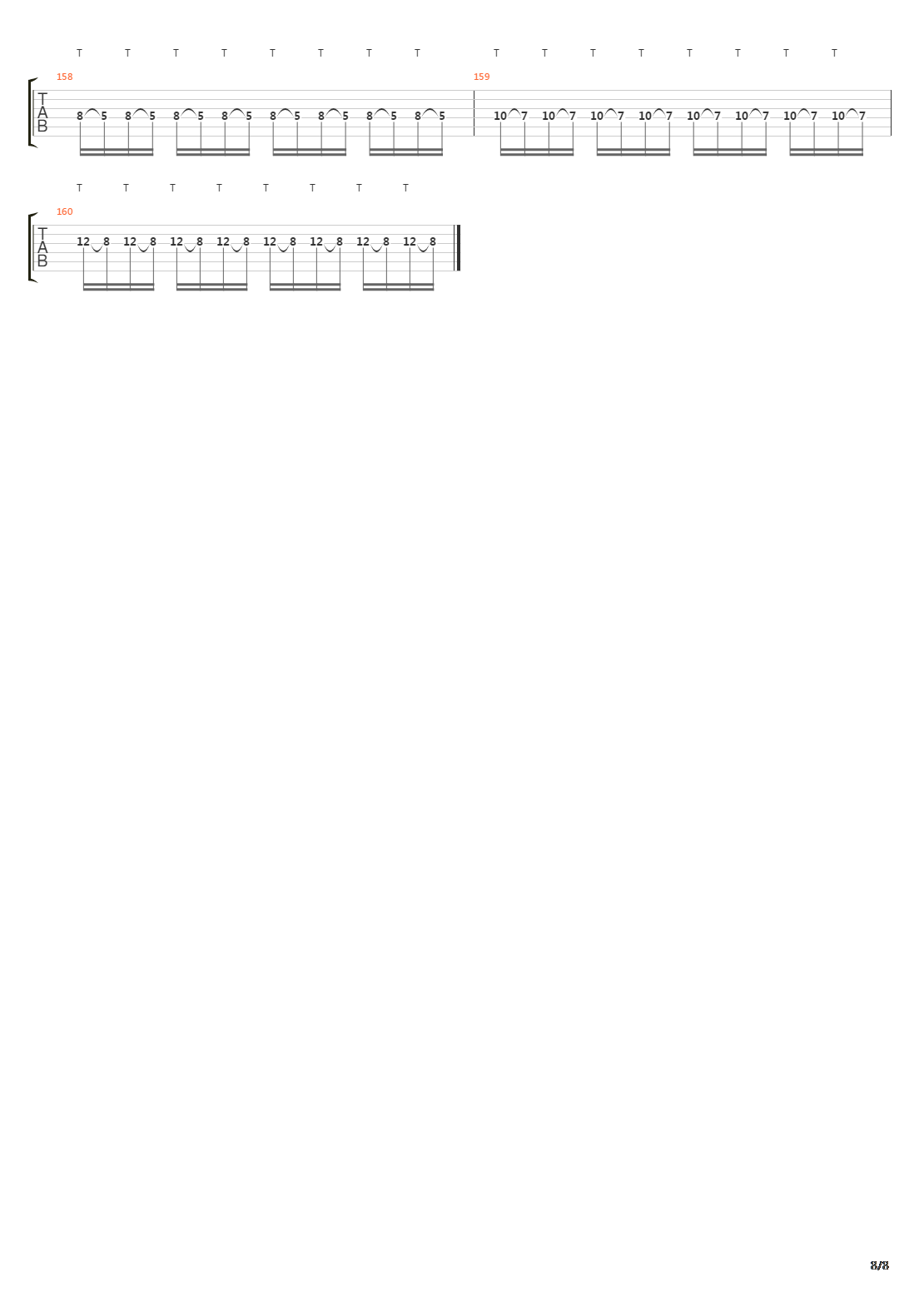 Final Gain吉他谱