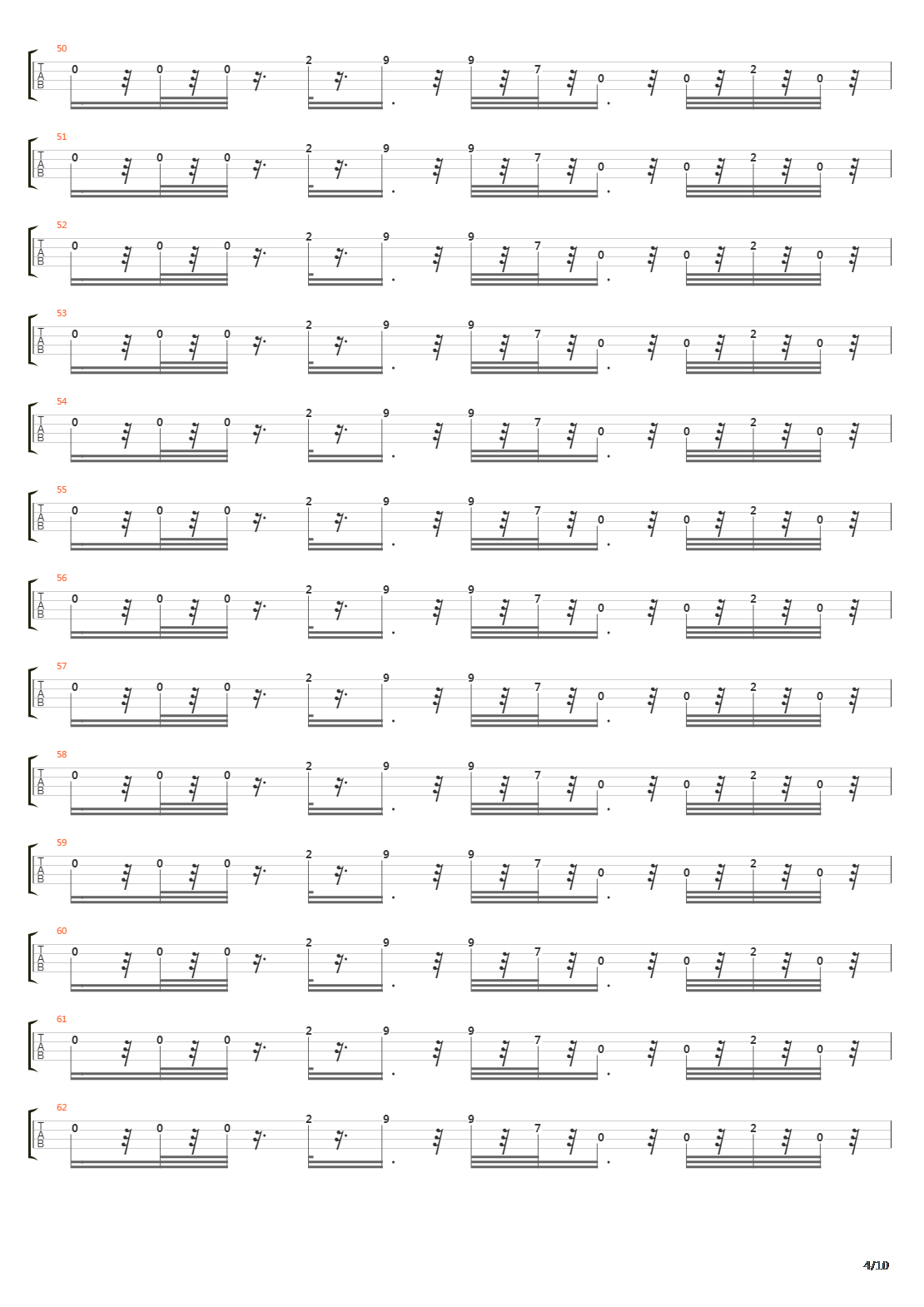 Palladium吉他谱