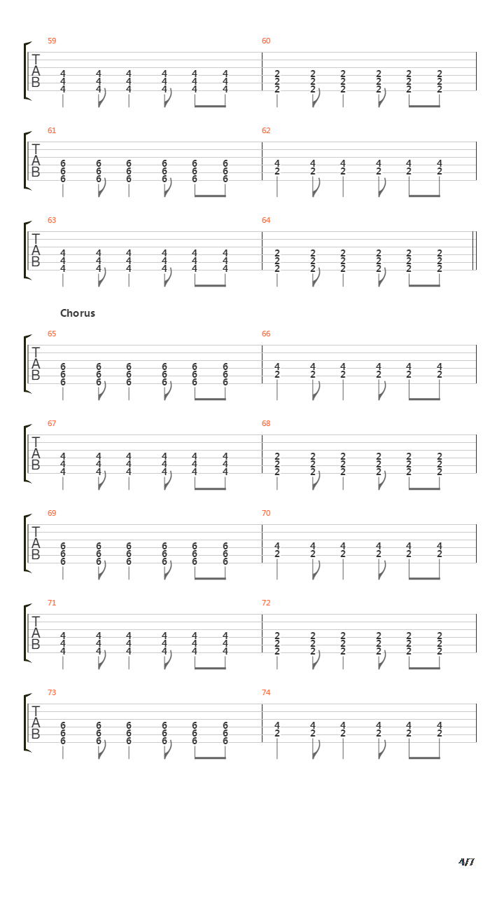 Curse Of Me吉他谱