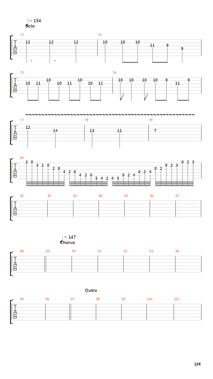 Die Sci-fi吉他谱