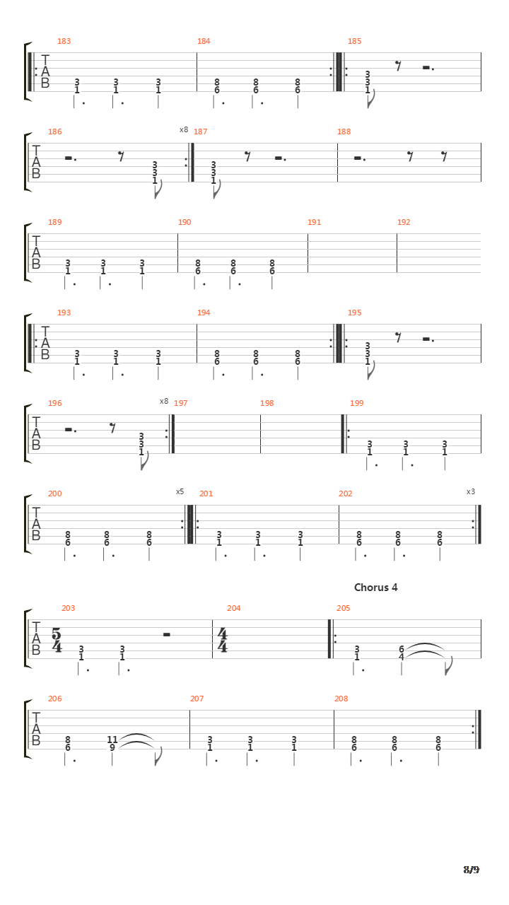 Albuquerque吉他谱