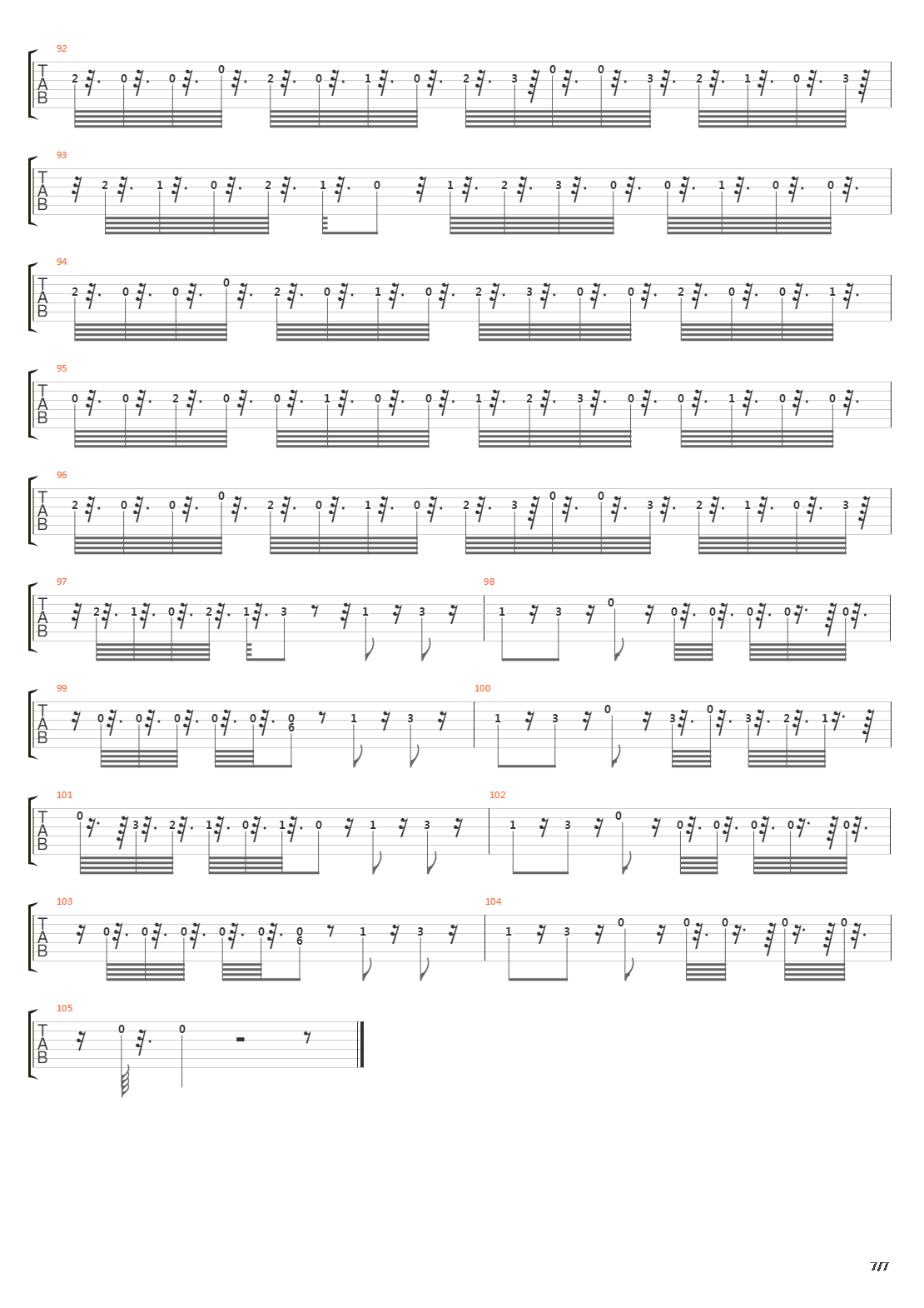 The Riddle吉他谱