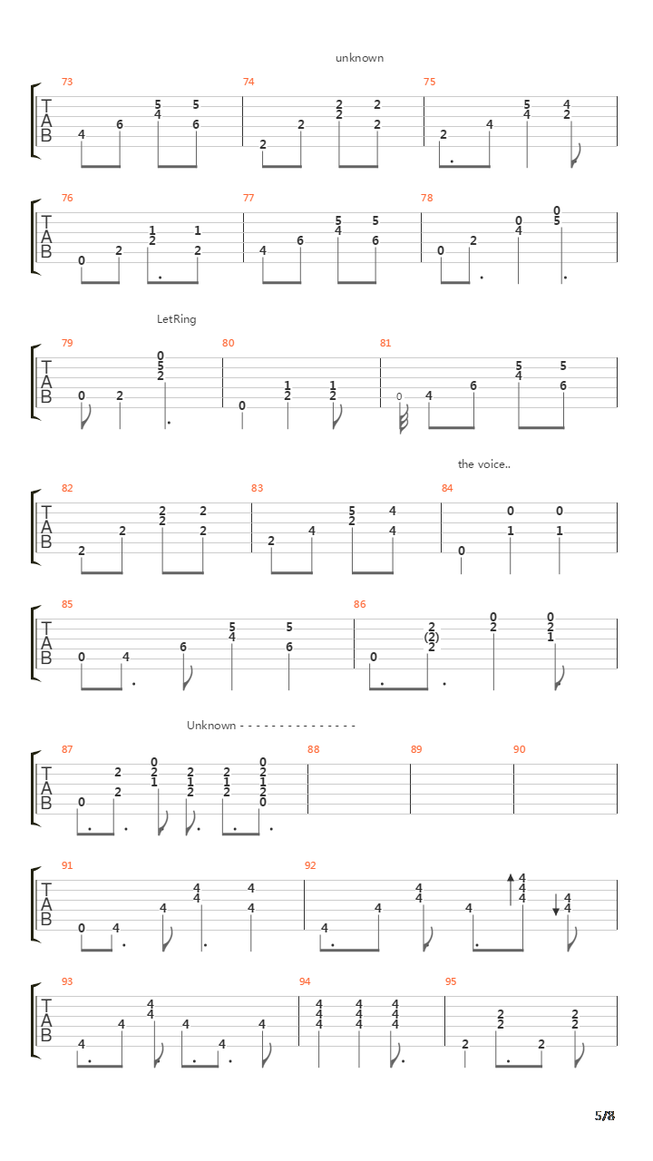 Rainbow Connection吉他谱