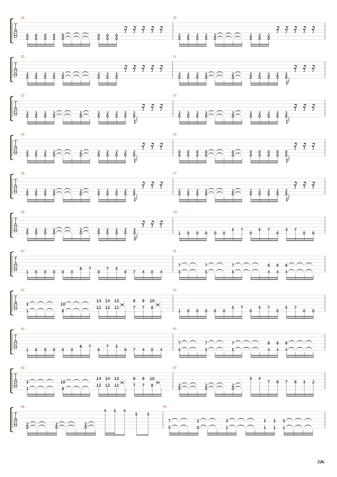 Approach The Podium吉他谱