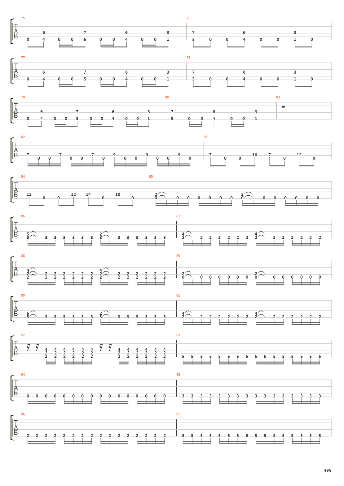 Approach The Podium吉他谱