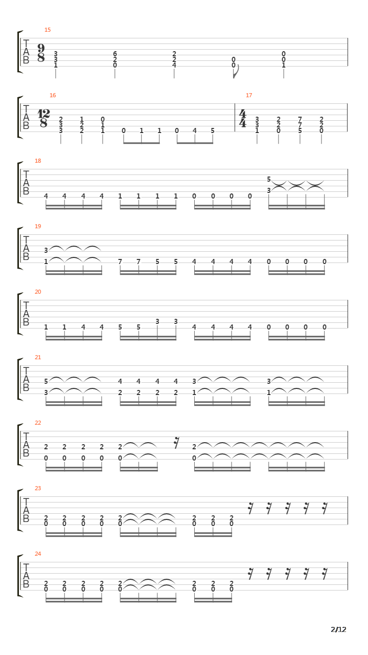 Approach The Podium吉他谱