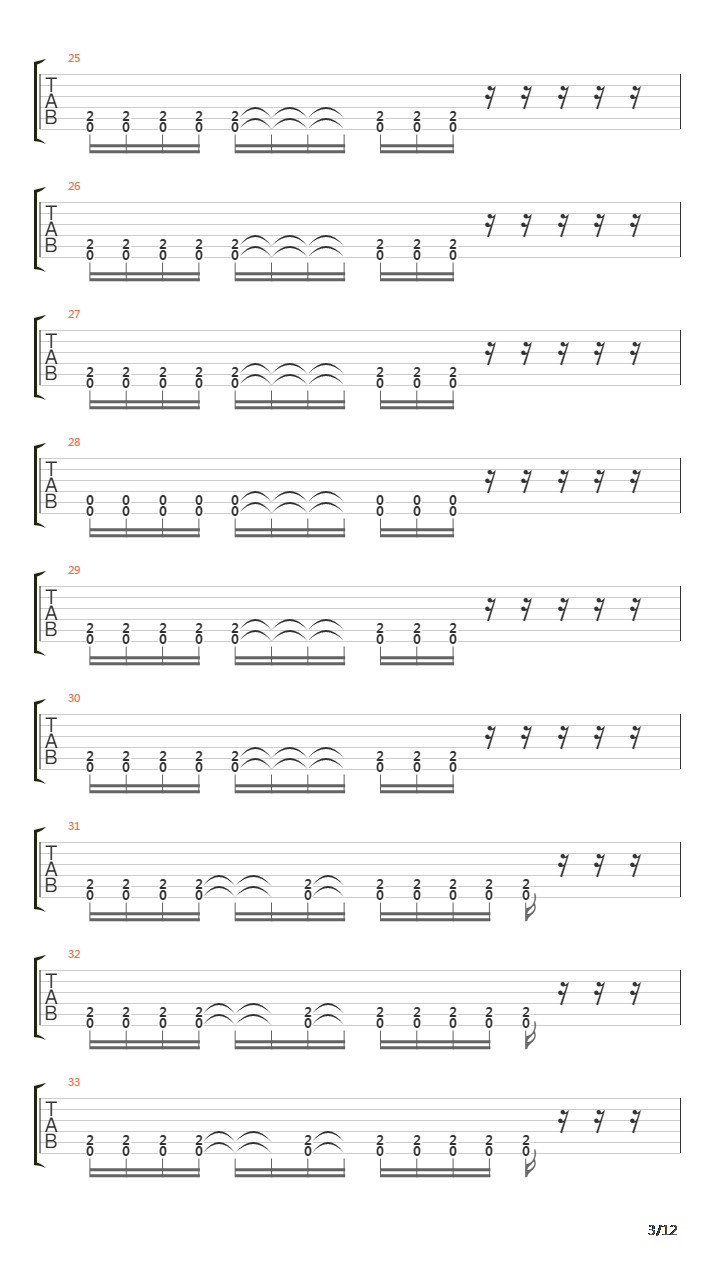 Approach The Podium吉他谱