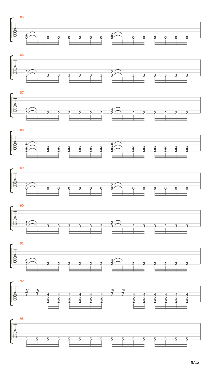 Approach The Podium吉他谱
