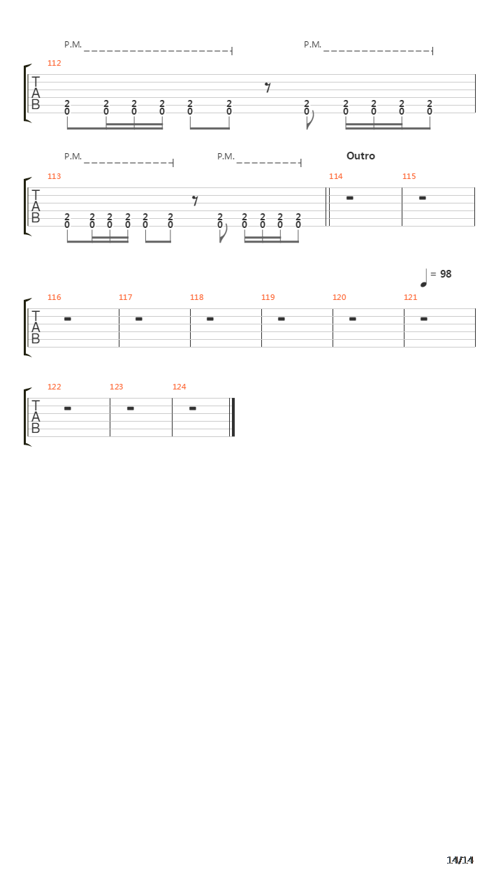 Chest And Horns吉他谱